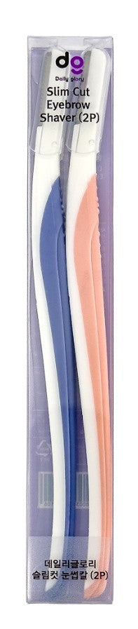 Dailyglory Slim Head Eyebrow Razor 2ea