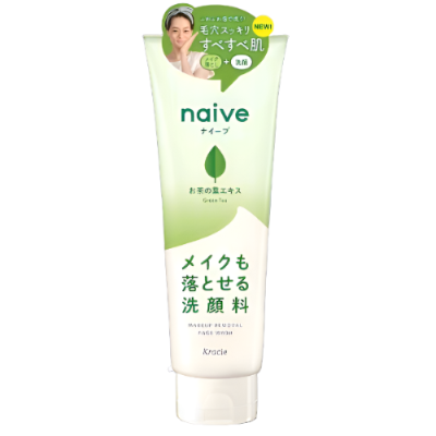 Kracie Naïve Cleansing Foam 200g_Green tea