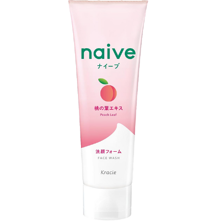 Kracie Naïve Cleansing Foam 200g_Peach