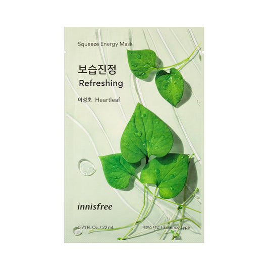 Innisfree_Squeeze Energy Mask 1pc- Heartleaf
