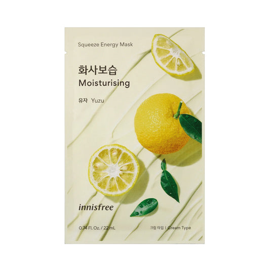 Innisfree_Squeeze Energy Mask 1pc- Yuzu