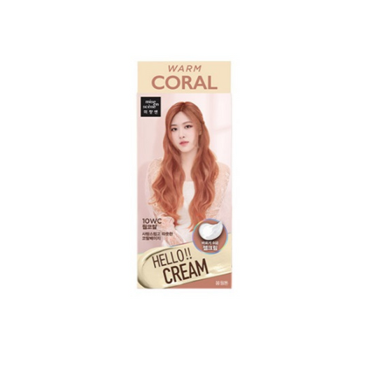 Mise En Scene Hello Cream Hair Color - 10WC Warm Coral