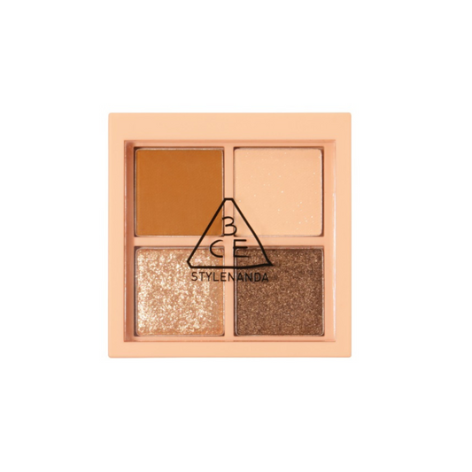 3CE MINI MULTI EYE COLOR PALETTE #ALMOND FUDGE