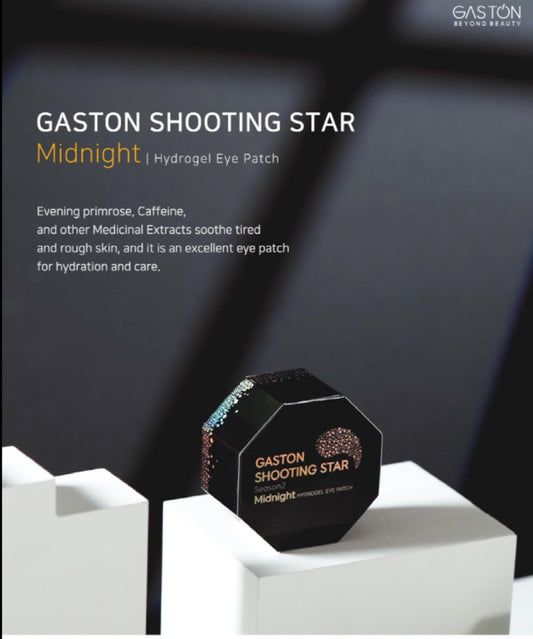 GASTON Shooting Star Midnight Hydrogel Eye Patches